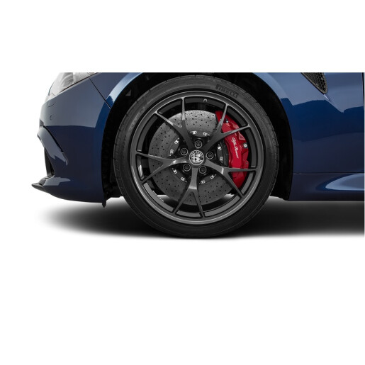 Janta Aliaj 19" Fata Negru Alfa Romeo Giulia Quadrifoglio