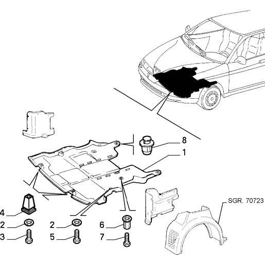 15629811_BLOC_FIXARE_ALFA ROMEO_FIAT_LANCIA 