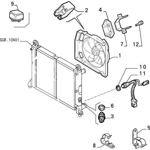 4085631_GARNITURA_ETANSARE_ALFA ROMEO_FIAT_FIAT Comercial_LANCIA 