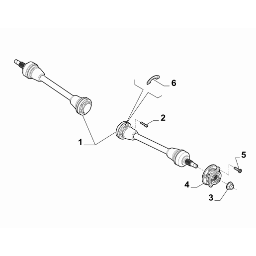Rulment roata spate Alfa Romeo Stelvio 2000-2200 cmc, 200-210 CP Benzina si Diesel | Cod 0050533570 | Moparstore
