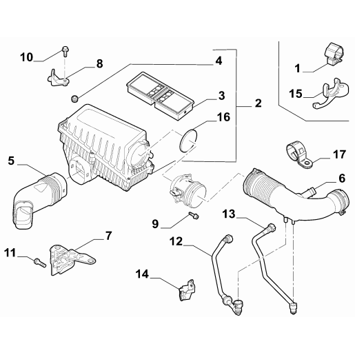 50534420_Filtru aer Alfa Romeo Giulia si Stelvio 2000-2200 cmc, 200-280 CP | Moparstore