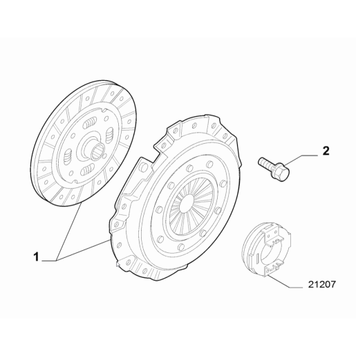 55219388_Kit Ambreiaj Fiat Doblo | MoparStore - 1.4L Benzină, 120 CP