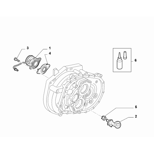 Rulment presiune ambreiaj Alfa Romeo Giulietta Jeep Renegade 1.0–2.0 cod 0055240571