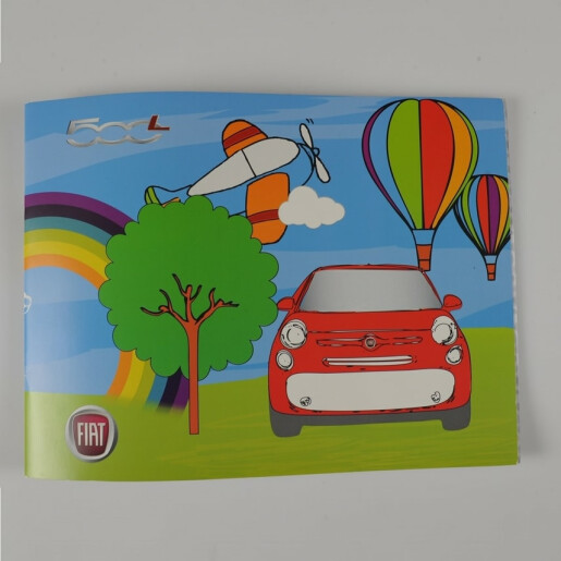 Carte de colorat Fiat 500L