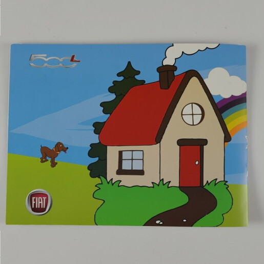 Carte de colorat Fiat 500L