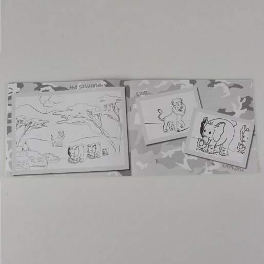 Carte de colorat Fiat 500L