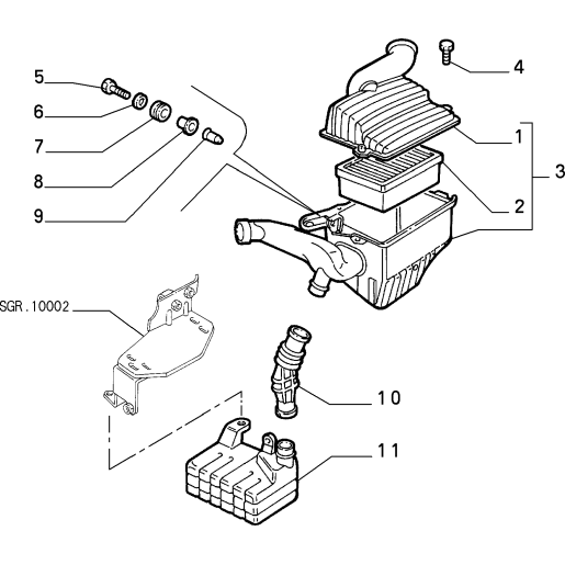 7761328_CARCASA_FILTRU_AER_FIAT 