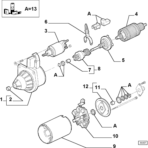 9943570_STATOR_DEMAROR_ALFA ROMEO 