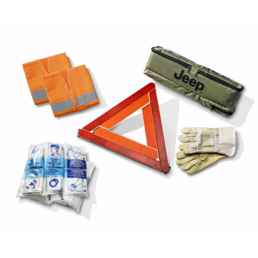Kit prim ajutor cu triunghi avertizare Jeep cod K82209426AC