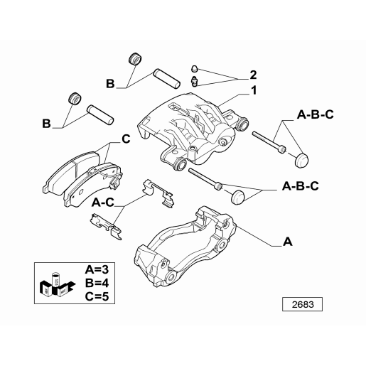 Placute_frana_fata_Fiat_Ducato_cod_77367090-schema