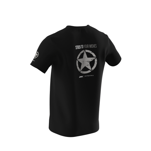 Tricou Jeep "Stick to your wishes" Star L