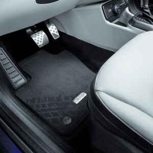 Set covorase premium mocheta Jeep Renegade, negre, cu logo Jeep | Cod 0071807457 | Moparstore