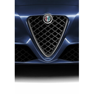 Grila fata carbon Alfa Romeo Giulia Quadrifoglio cod 0050547147