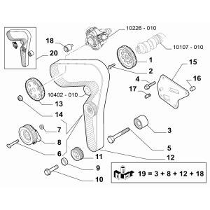6000629053_Kit_Distributie_Alfa Romeo
