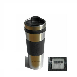 Termos Abarth inox cu protectie cauciucata cod 0059230580