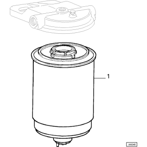 Filtru combustibil Alfa Romeo Giulia 2.2 Diesel 210CP cod 0077368566