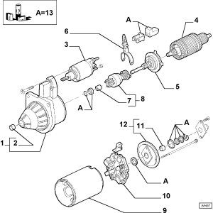 PINION DEMAROR