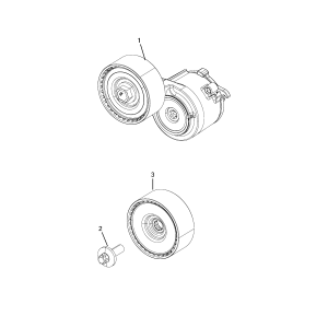 K05281765AB_Rola intinzatoare curea distributie Jeep Wrangler 2.2 Diesel