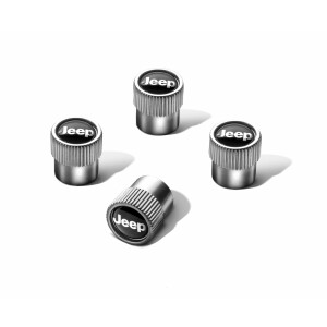 Kit 4 capace valva Jeep Satin Chrome Mopar K82213628AB