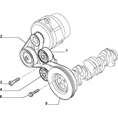 504086751_Rulment intinzator mobil curea distributie Fiat Ducato 2.3 Diesel 130CP