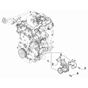 Pompa apa Alfa Romeo Giulia, Stelvio 2000 cmc, 200-280 CP Benzina