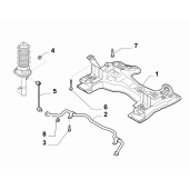 Bieleta antiruliu fata Alfa Romeo Giulietta - 0050531823