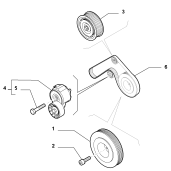 51800046_Rola_ghidaj_curea_distributie_Alfa Romeo
