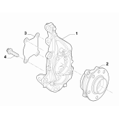 Rulment roata spate Jeep Renegade 1000-1300 cmc, 120-150 CP Benzina | Cod 0051943307 | Moparstore