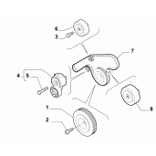 Curea de transmisie originală 0071754366 pentru Alfa Romeo Giulietta 2.0 Diesel 140 CP