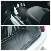Pachet protectie accesorii Fiat 500 – covorase + tavita portbagaj
