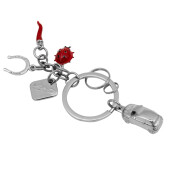 Breloc din metal fara nichel cu logo-ul 500ico