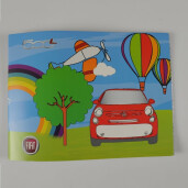 Carte de colorat Fiat 500L