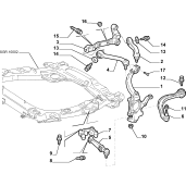 Brat oscilant stanga - dreapta fata Lancia SJ Thesis