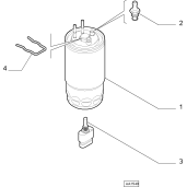 Filtru combustibil Alfa Romeo 0077363657