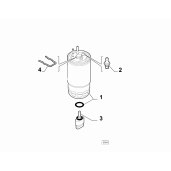 Filtru combustibil Ducato 0077367412 - Compatibil motoare diesel 2.0, 2.3, 3.0