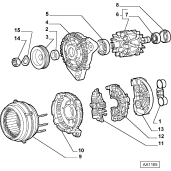 9949580_STATOR_ALTERNATOR_FIAT Comercial 