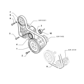 Curea accesorii Fiat Doblo Fiorino Linea 0055218885