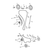 Patina lant distributie Jeep Wrangler K05048152AA