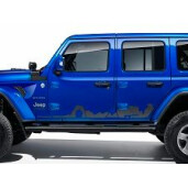 Autocolant Lateral K82215732 Jeep Wrangler 4 Usi - Design Muntii Moab