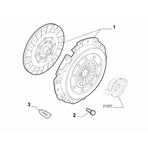 55241162_Kit Ambreiaj Alfa Romeo Giulietta | MoparStore - 2.0L Diesel, 140 CP