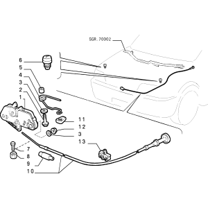 MECANISM INCHIDERE CAPOTA