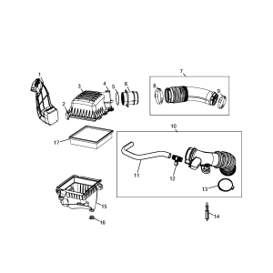 K04861688AB_Filtru_aer_Jeep
