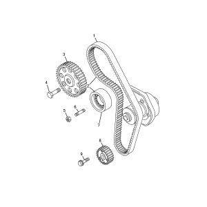 K68095271AA_Kit Distributie Jeep Compass 1.4 Benzina