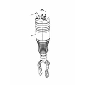 Amortizor fata dreapta Jeep Grand Cherokee - K68253208AE